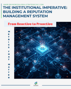 Reputation Is Institutional Capital:Why Trust Now Determines Market Access